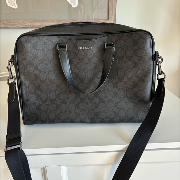 Coach Graham Structured Brief Case Brand New - Picture 1 of 7